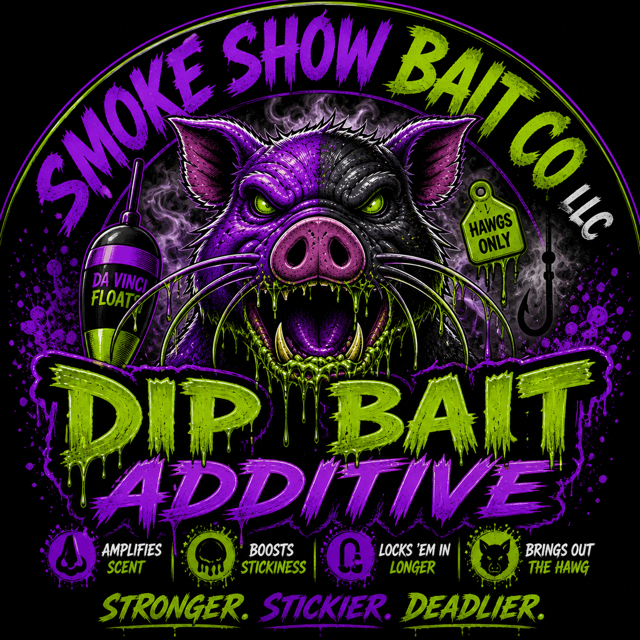 Dip bait additive