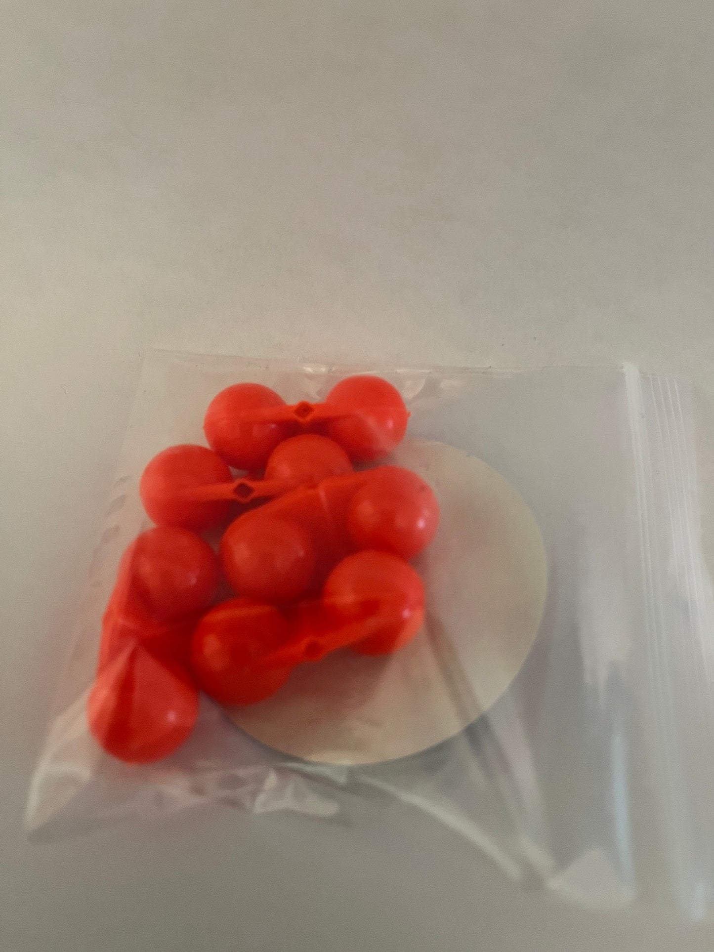 Orange rattles 5ct