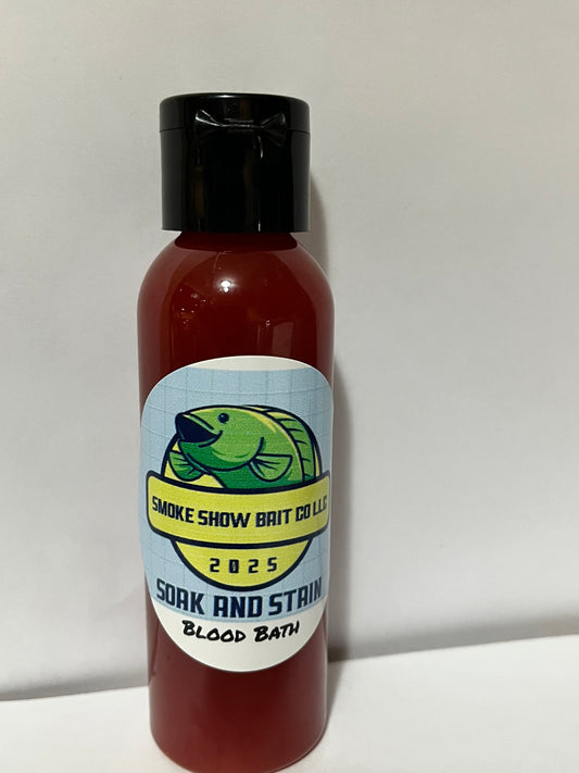 Blood bath bait stain soak