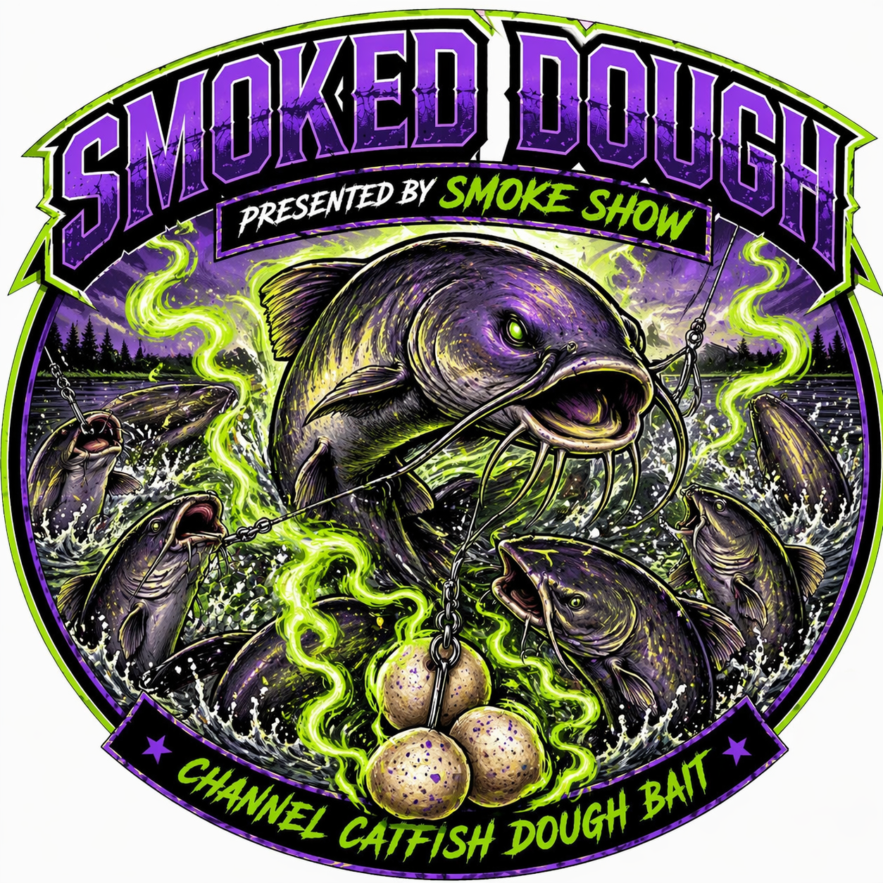 Smoked dough