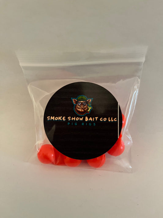 Orange rattles 5ct
