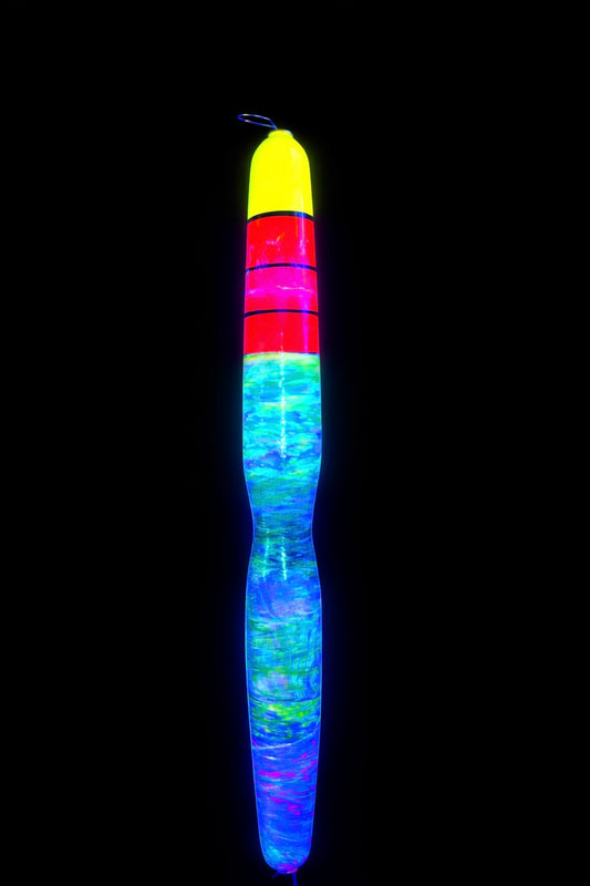 8in Catfish Hunter UV glow float